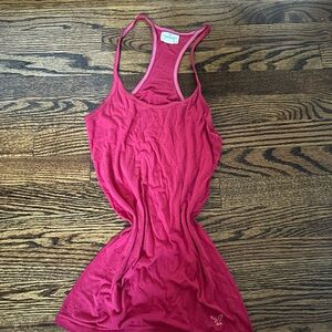 American Eagle Outfitters Deep Red Tank